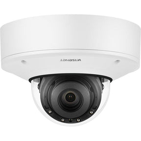 Wisenet XNV-8081R 5 Megapixel Outdoor Network Camera - Colour - Dome - White