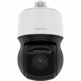 Hanwha XNP-C8303RW 6 Megapixel Outdoor Network Camera - Colour - Dome - White, Black