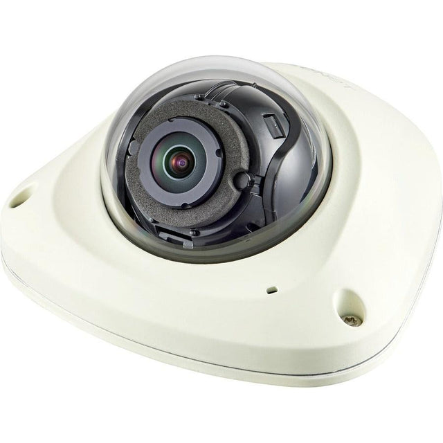 Hanwha Techwin XNV-6012M 2 Megapixel Outdoor Full HD Network Camera - Monochrome, Colour - Dome - Ivory