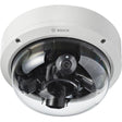 Bosch FLEXIDOME multi 12 Megapixel Indoor/Outdoor Network Camera - Colour - Dome - White - TAA Compliant