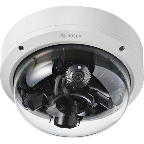 Bosch FLEXIDOME multi 12 Megapixel Indoor/Outdoor Network Camera - Colour - Dome - White - TAA Compliant