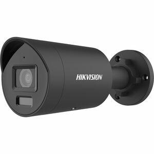 Hikvision AcuSense DS-2CD2086G2H-IU 8 Megapixel 4K Network Camera - Colour - Mini Bullet - Black
