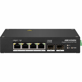Hikvision DS-3T0506HP 4 Ports Ethernet Switch - Gigabit Ethernet - 10/100/1000Base-T, 1000Base-X