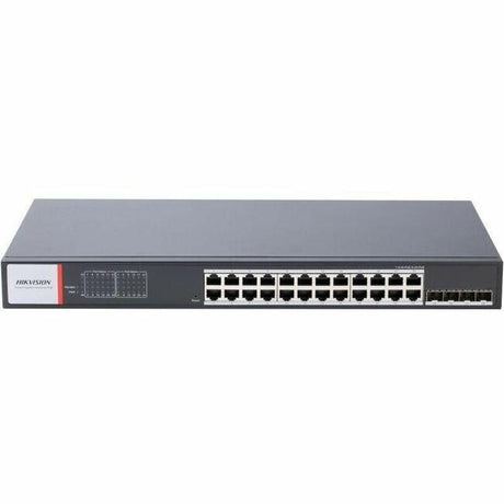 Hikvision DS-3T1528HP-SI-24P4F 24 Ports Manageable Ethernet Switch - Gigabit Ethernet - 10/100/1000Base-T, 1000Base-X