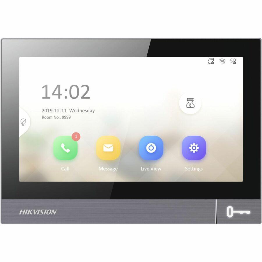 Hikvision DS-KH8381-WTE1/FLUSH 17.8 cm (7") Video Door Phone Sub Station