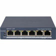 Hikvision DS-3E1506P-EI 6 Ports Manageable Ethernet Switch - Gigabit Ethernet - 10/100/1000Base-T