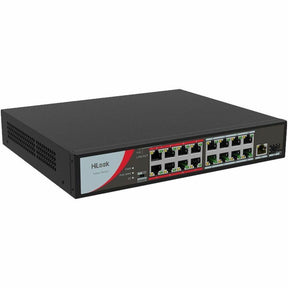 HiLook NS-0318P-130 17 Ports Ethernet Switch - Fast Ethernet, Gigabit Ethernet - 10/100Base-T, 10/100/1000Base-T, 1000Base-X