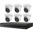 Hikvision HiLook IK-6486TH-MM/P 6 Megapixel 8 Channel Night Vision Wired Video Surveillance System 4 TB HDD