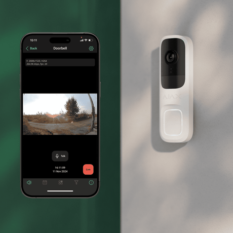 Ajax DoorBell — White