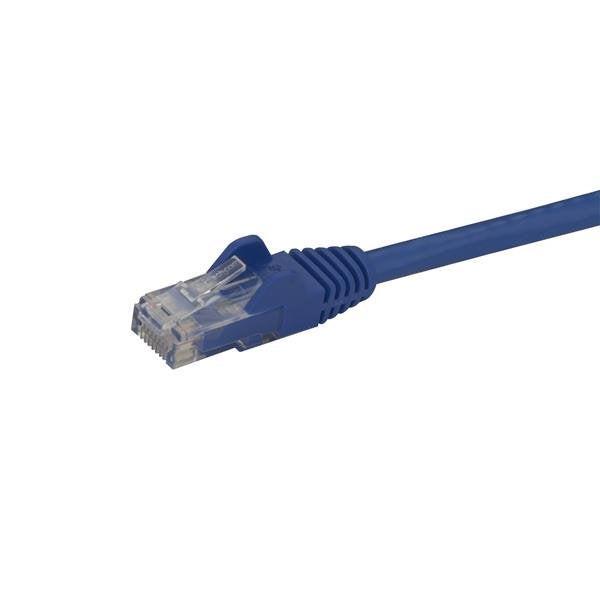 StarTech 50cm CAT6 Ethernet Cable - Blue Snagless Gigabit - 100W PoE UTP 250Mhz Category 6 Patch Cord UL Certified Wiring/TIA