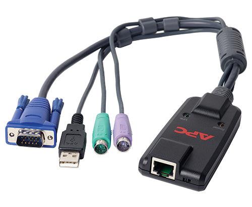 APC by Schneider Electric (PS/2)/RJ-45/USB/VGA KVM Cable - 1 Each