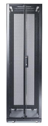 APC by Schneider Electric NetShelter SX 45U Rack Cabinet - 482.60 mm Rack Width - Black - TAA Compliant