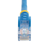 StarTech.com 2 m Blue Cat5e Snagless RJ45 UTP Patch Cable - 2m Patch Cord