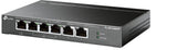 TP-Link JetStream TL-SG1006PP 6 Ports Ethernet Switch - Gigabit Ethernet - 10/100/1000Base-T