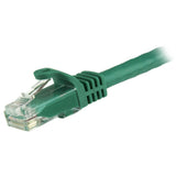 StarTech 3m CAT6 Ethernet Cable - Green Snagless Gigabit - 100W PoE UTP 250Mhz Category 6 Patch Cord UL Certified Wiring/TIA