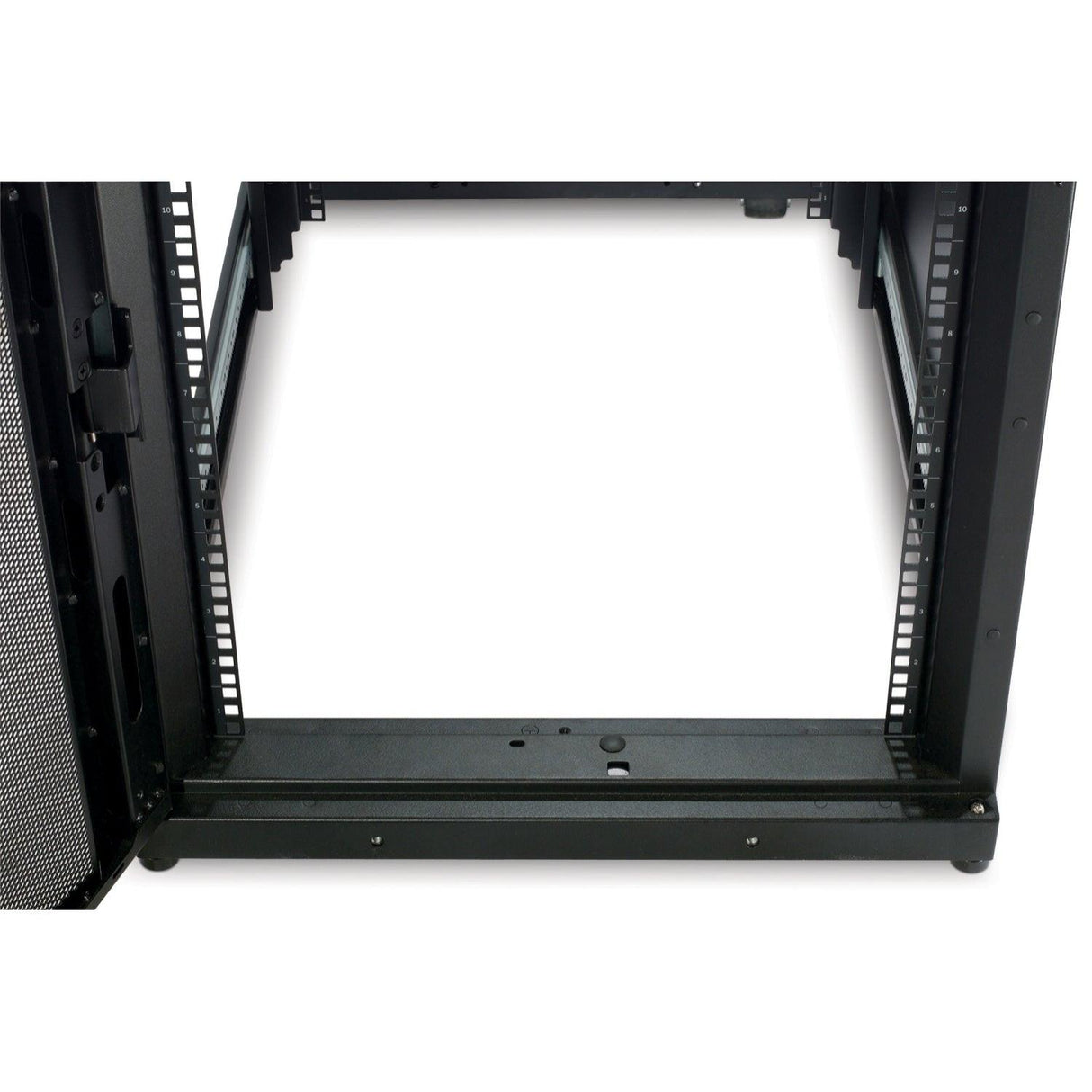 APC by Schneider Electric NetShelter 42U Enclosed Cabinet Rack Cabinet for Blade Server - 482.60 mm Rack Width - Black - TAA Compliant