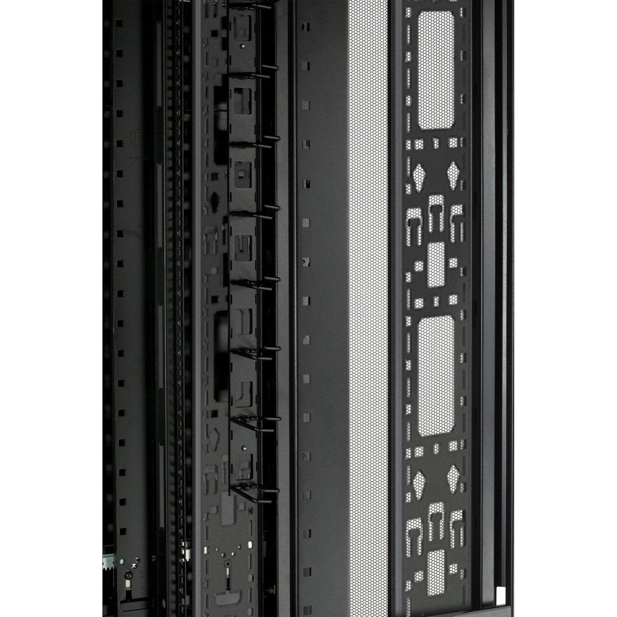 APC by Schneider Electric NetShelter SX AR3150X609 42U Rack Cabinet for Blade Server - 482.60 mm Rack Width x 915 mm Rack Depth - Black - TAA Compliant