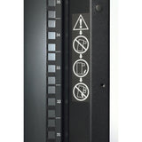 APC by Schneider Electric NetShelter 42U Enclosed Cabinet Rack Cabinet for Blade Server - 482.60 mm Rack Width - Black - TAA Compliant