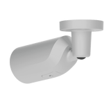 Ajax BulletCam HLVF (5 MP) Security Camera — White shown in use