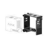 Ajax DIN Holder for Relay/WallSwitch Bracket — Black shown in use