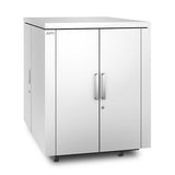 APC by Schneider Electric NetShelter CX 24U Rack Cabinet - White