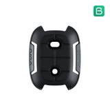 Ajax Holder for Button/Double Button Bracket — Black