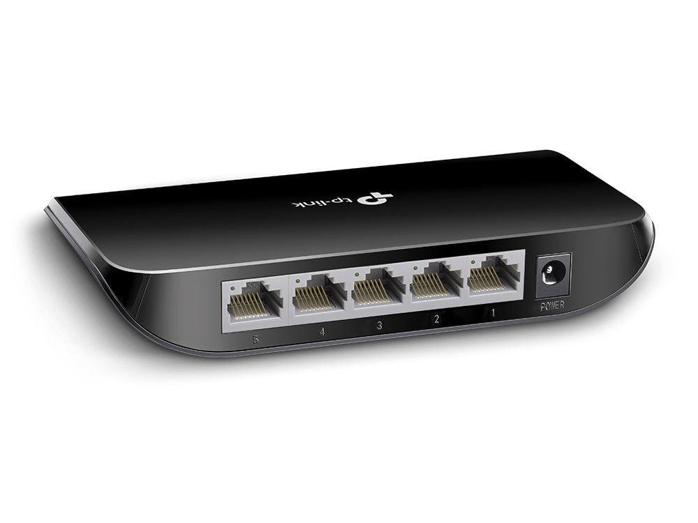 TP-Link TL-SG1005D 5 Ports Ethernet Switch - Gigabit Ethernet - 10/100/1000Base-T
