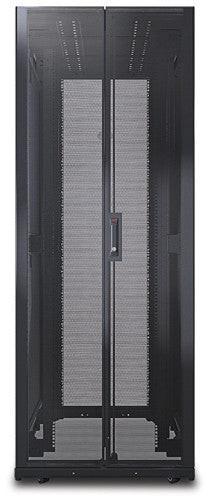 APC by Schneider Electric NetShelter SX 42U Floor Standing Rack Cabinet for Networking, Airflow System - 482.60 mm Rack Width - Black - TAA Compliant