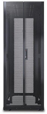 APC by Schneider Electric NetShelter SX 42U Floor Standing Rack Cabinet for Networking, Airflow System - 482.60 mm Rack Width - Black - TAA Compliant