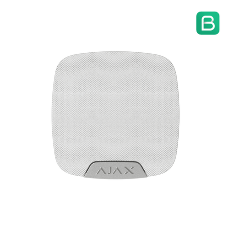 Ajax HomeSiren Wireless Indoor Siren — White