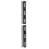 APC by Schneider Electric AR7580A Cable Organizer - Black - 2 Each Pack - TAA Compliant
