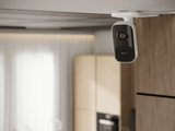 Ajax IndoorCam Security Camera — White shown in use