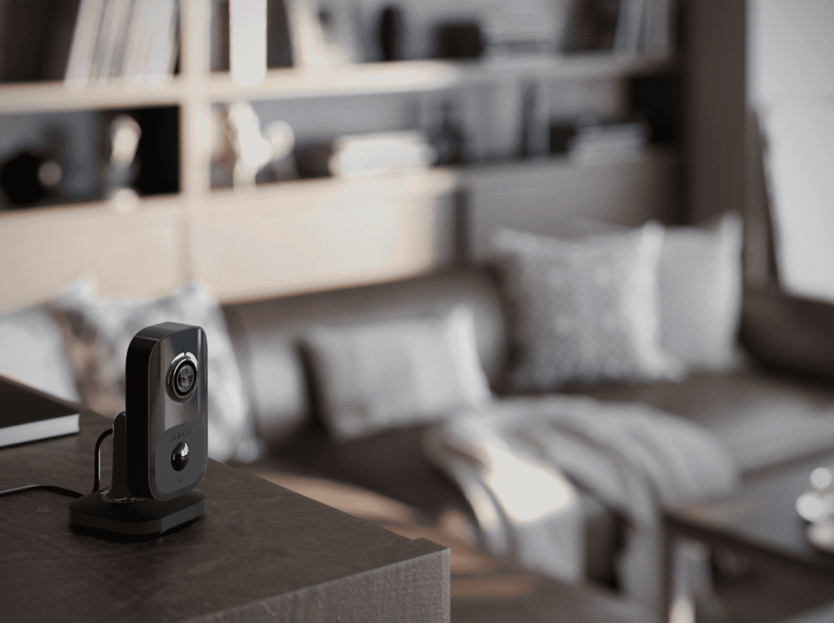 Ajax IndoorCam Security Camera — Black
