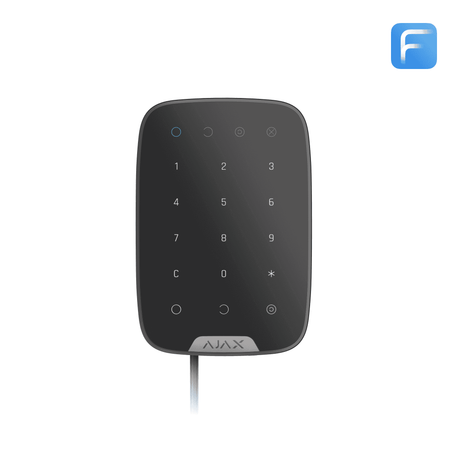Ajax KeyPad Fibra — Black shown in use