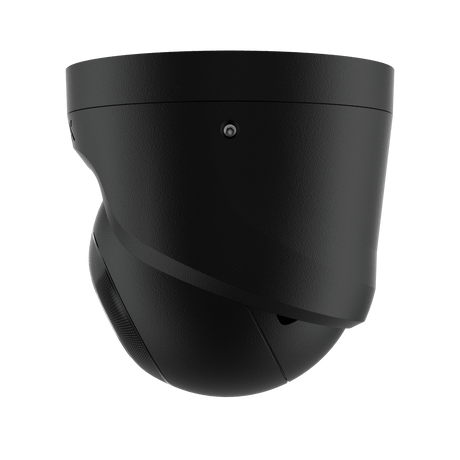Ajax TurretCam (8 MP/2.8 MM) Security Camera — Black shown in use