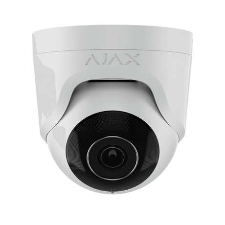 Ajax TurretCam (8 MP/4 MM) Security Camera — White