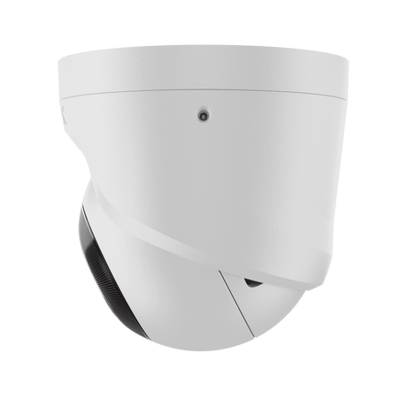 Ajax TurretCam (8 MP/4 MM) Security Camera — White shown in use