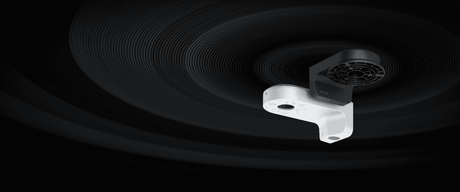 Ajax MountCam Camera Wall Mount A2 — White shown in use
