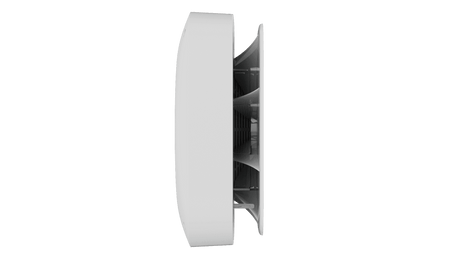Ajax FireProtect 2 SB (Heat/Smoke) Detector — White shown in use