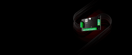 Ajax LineSplit Fibra shown in use