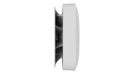Ajax FireProtect 2 SB (Heat/Smoke) Detector — White shown in use