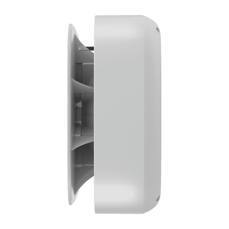 Ajax FireProtect 2 AC 240V (Heat/Smoke/CO) — White shown in use