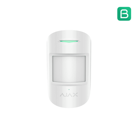 Ajax CombiProtect Motion & Glass Break Sensor — White