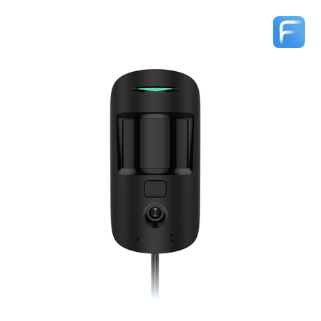 Ajax MotionCam (PhOD) Fibra Motion Sensor — Black