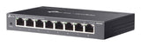 Omada ES208G 8 Ports Manageable Ethernet Switch - Gigabit Ethernet - 10/100/1000Base-T