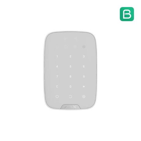 Ajax KeyPad Plus Wireless — White