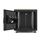 APC by Schneider Electric NetShelter 12U Rack Cabinet for Server - 482.60 mm Rack Width - Wood Light - TAA Compliant