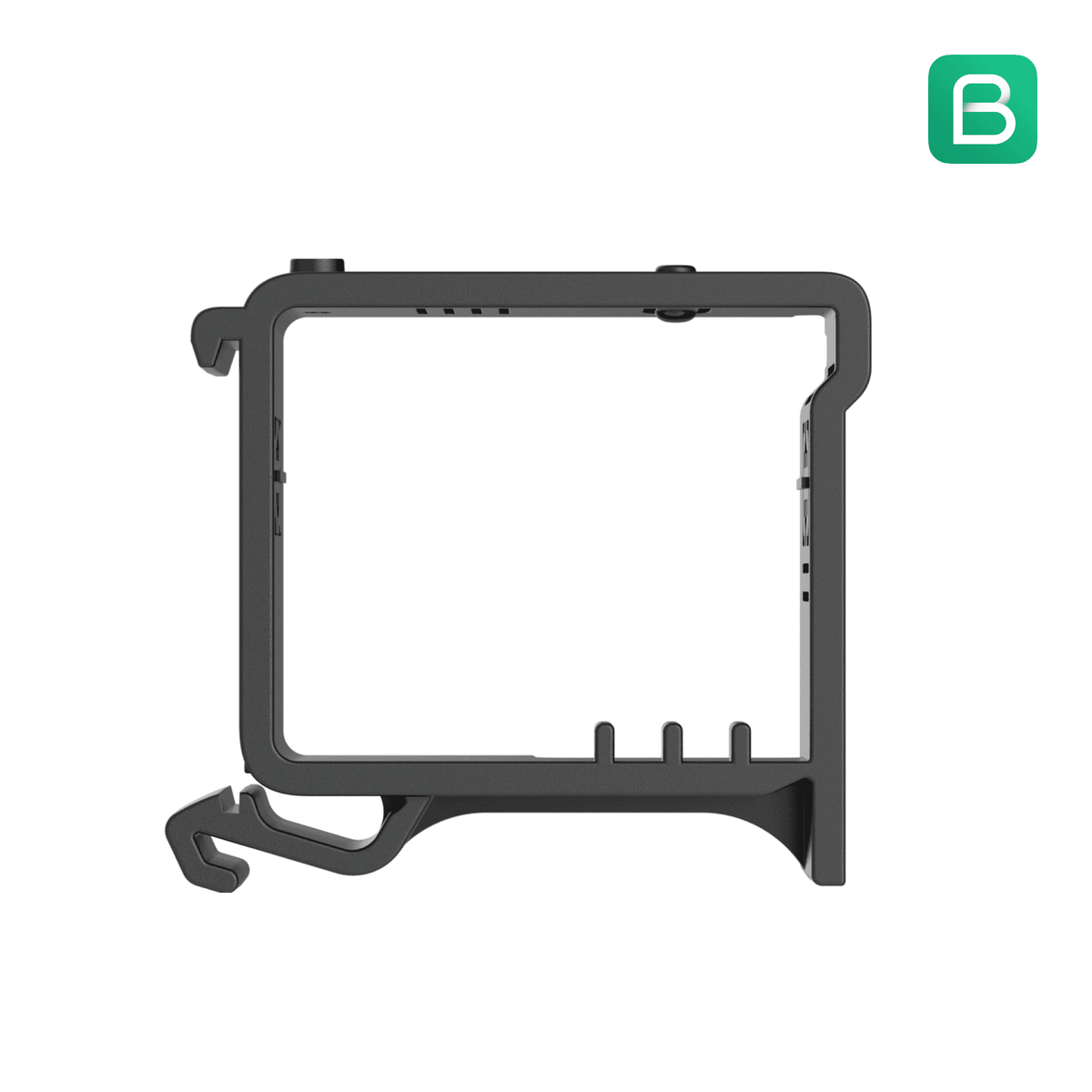 Ajax DIN Holder for Relay/WallSwitch Bracket — Black