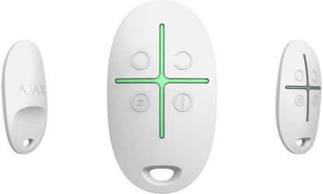 Ajax SpaceControl Key Fob — Black shown in use