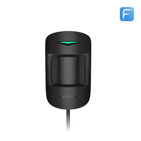 Ajax MotionProtect Plus Fibra Motion Sensor — Black